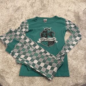 Hanna Andersson Harry Potter Slytherin Long Johns Pajamas